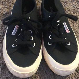 Superga lace up sneakers
